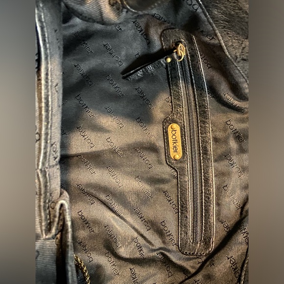 Botkier Black Leather Shoulder Bag - Picture 5 of 7